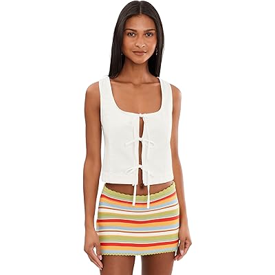Show Me Your Mumu Lena Tie Tank seasalt
