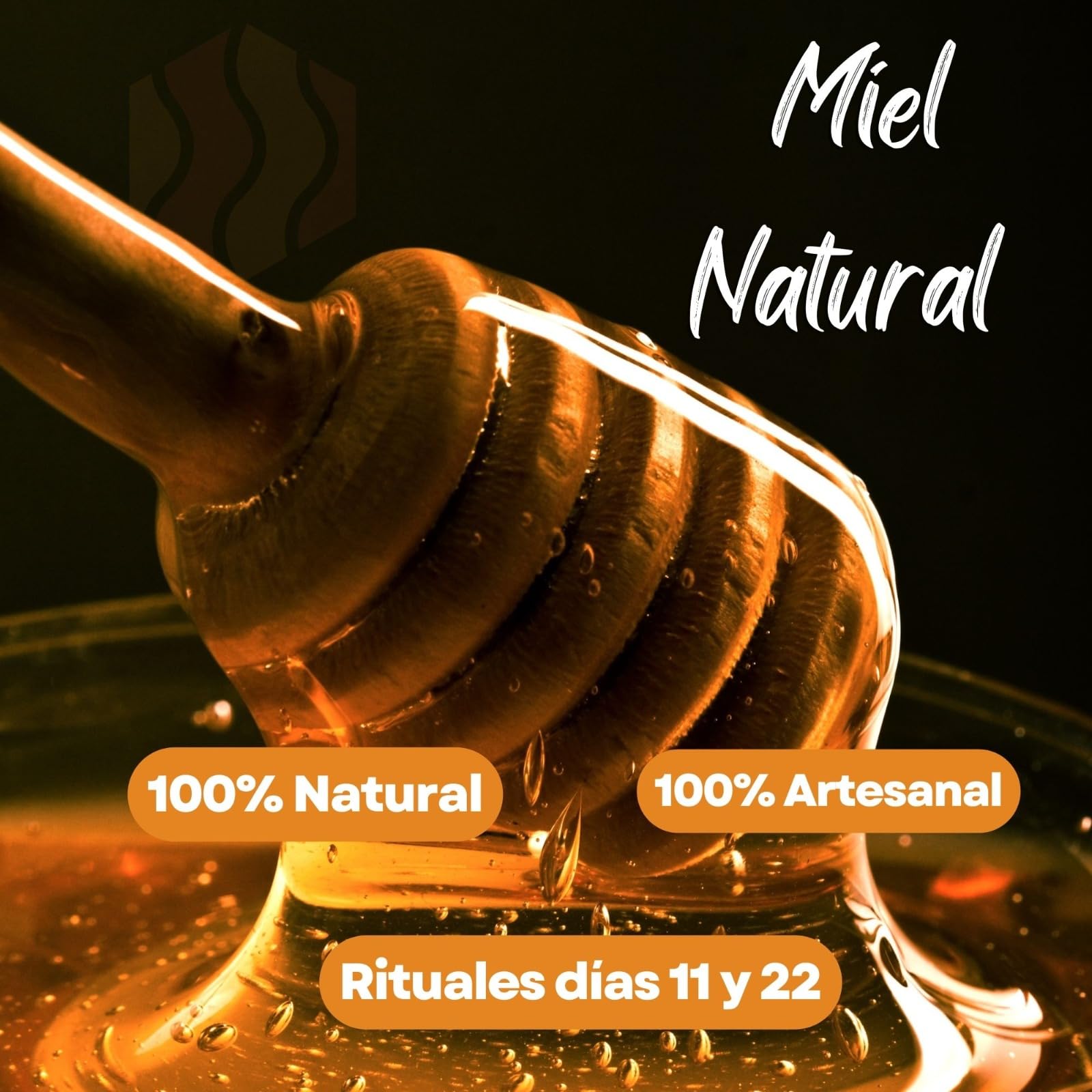 Candele al miele d'api 8 pezzi, cera d'api pura 100% spagnola, candele fatte a mano in provenienza spagnola, (8 candele 10 x 2,2 cm circa) Rituali giorno 11 e 22, 100% Artigianato SENZA PARAFFINA