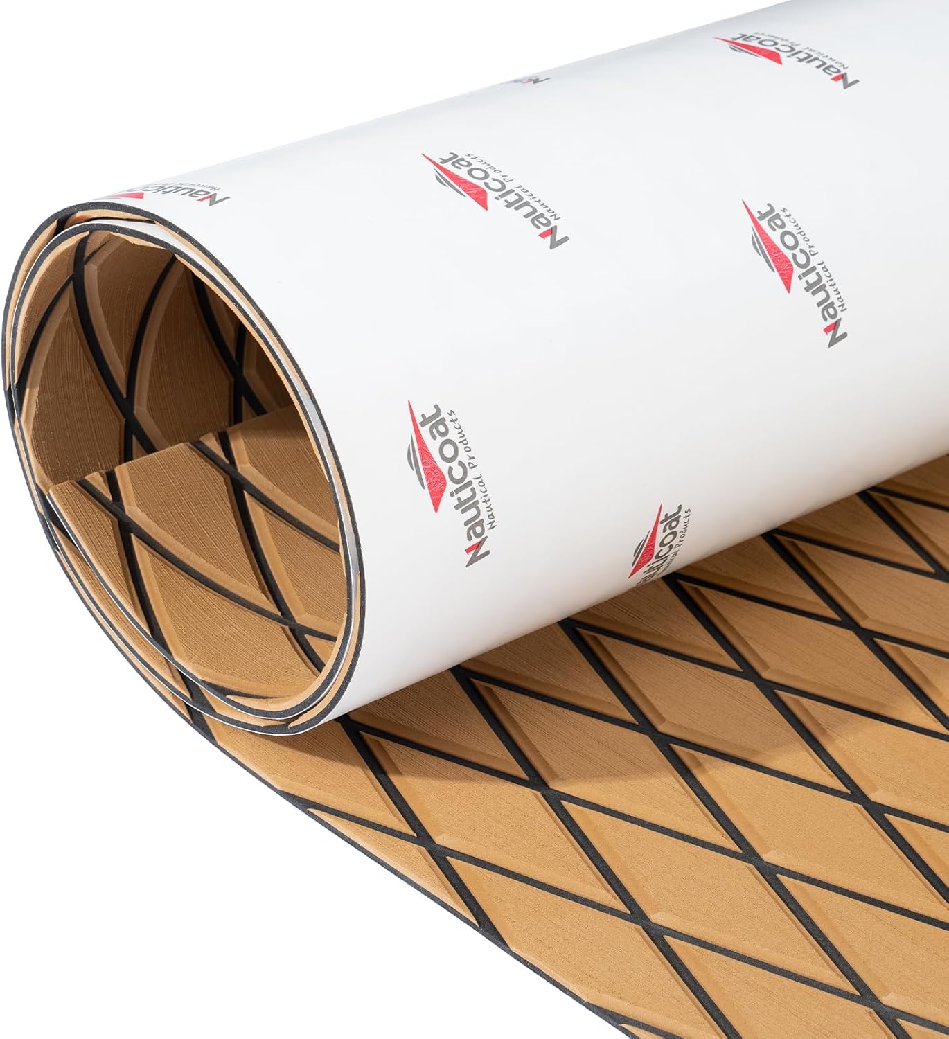 EVA Foam Boat Flooring 92.5''x43.3/35.4/23.6" Marine Decking Faux Teak/Camo, Marine Flooring, Non Skid Boat Foam Decking for Boat Carpet, RVs and Swim spas,Outdoor Stair treads,Cooler Pads