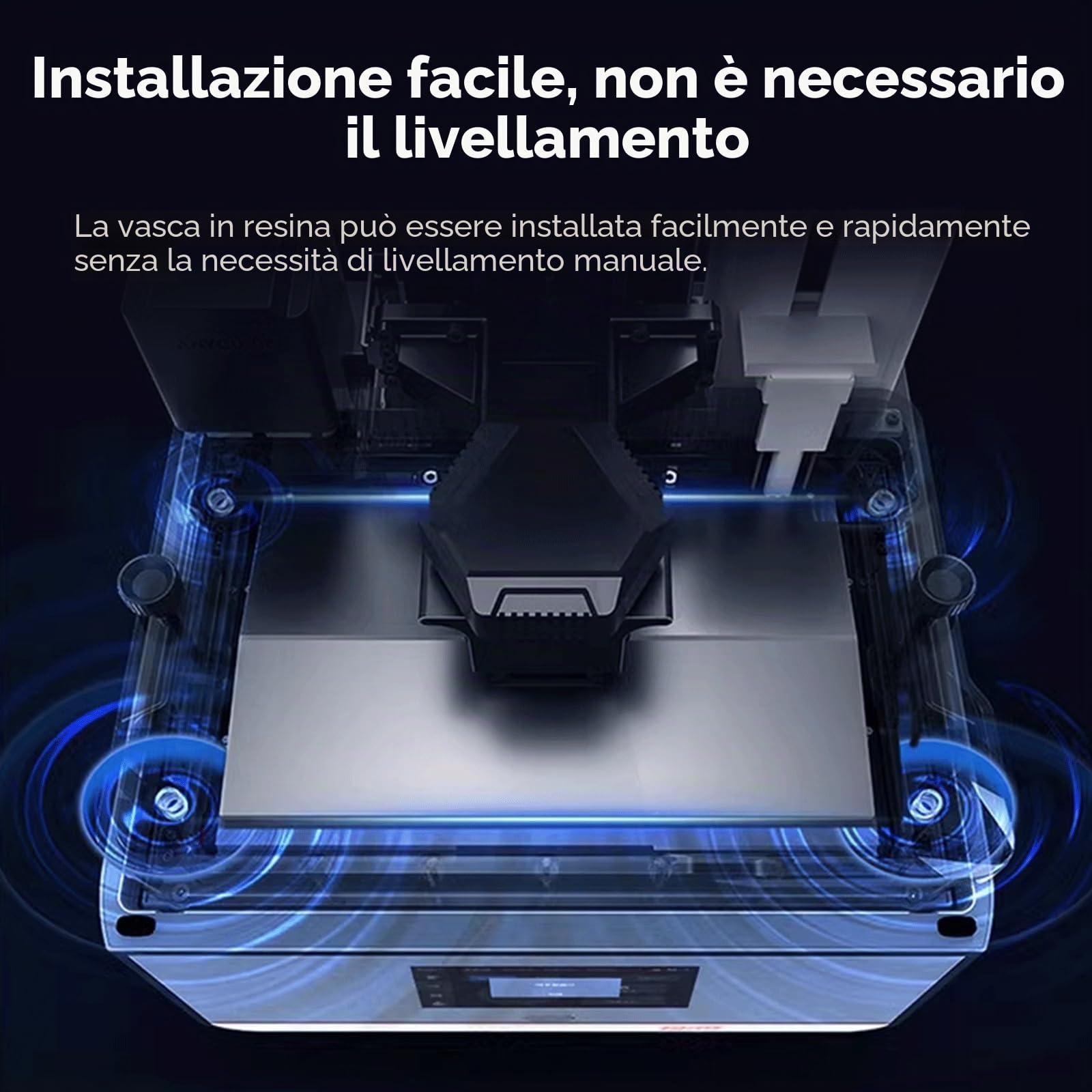 Original Photon Mono M7 Pro UV Resin Vat Tank for Stampante 3D Serbatoio Di Resina a Controllo Dinamico Della Temperatura con Pellicola ACF Preinstallata SOLO for Anycubic Photon Mono M7 Pro