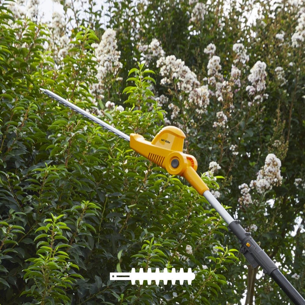 STIGA Multitool MT 100e Kit de Cortasetos y Tijeras de podar con extensión telescópica, para Grandes Alturas y Trabajo fácil y rápido, Incluye batería y Cargador
