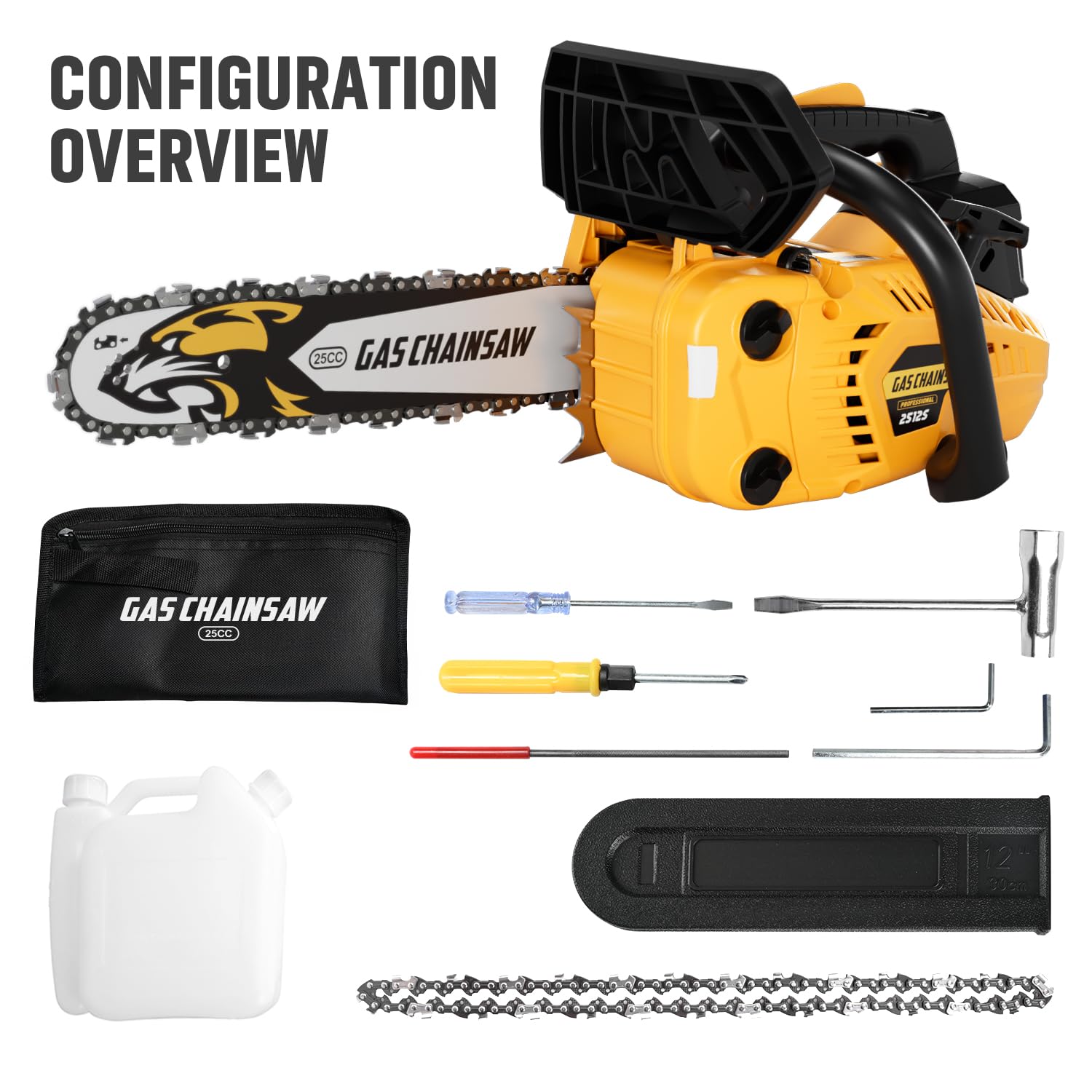 SAINT M××××××25SS COMPLETE CONTRL KK_LS Amazon.com : 25CC Gas Chainsaw 2-Stroke Gasoline Top Handle