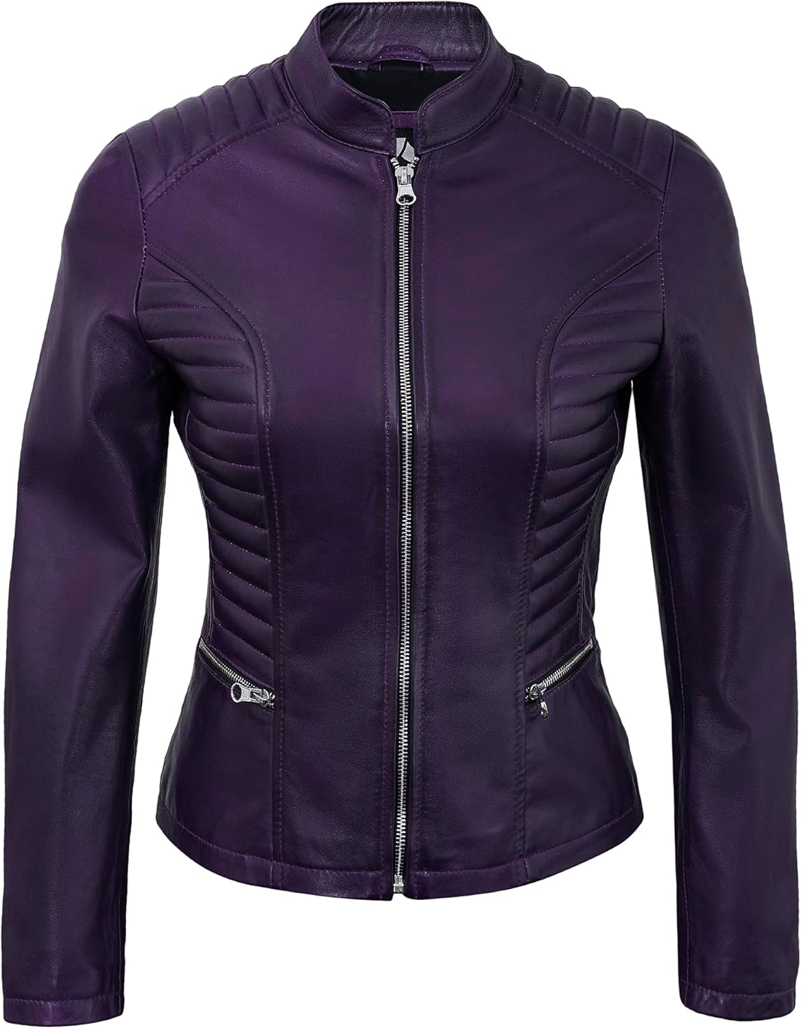 Leather Jacket Women - Real Lambskin Leather Jackets For Womens