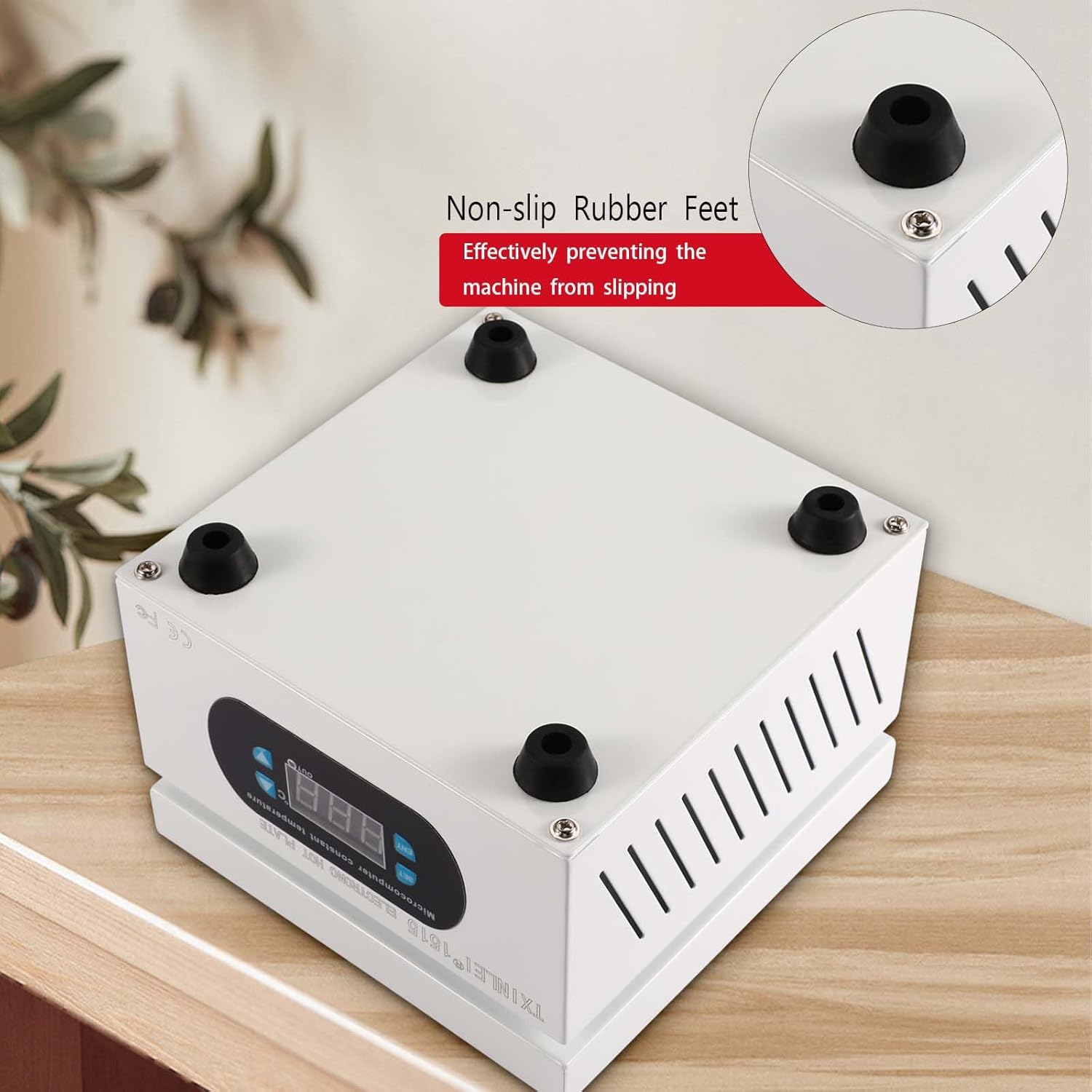 500W 110V Soldering Hot Plate, LED Microcomputer Electric Preheat Soldering Station, Welder Hot Plate Rework Heater Lab 150X150mm Plate with Tweezers