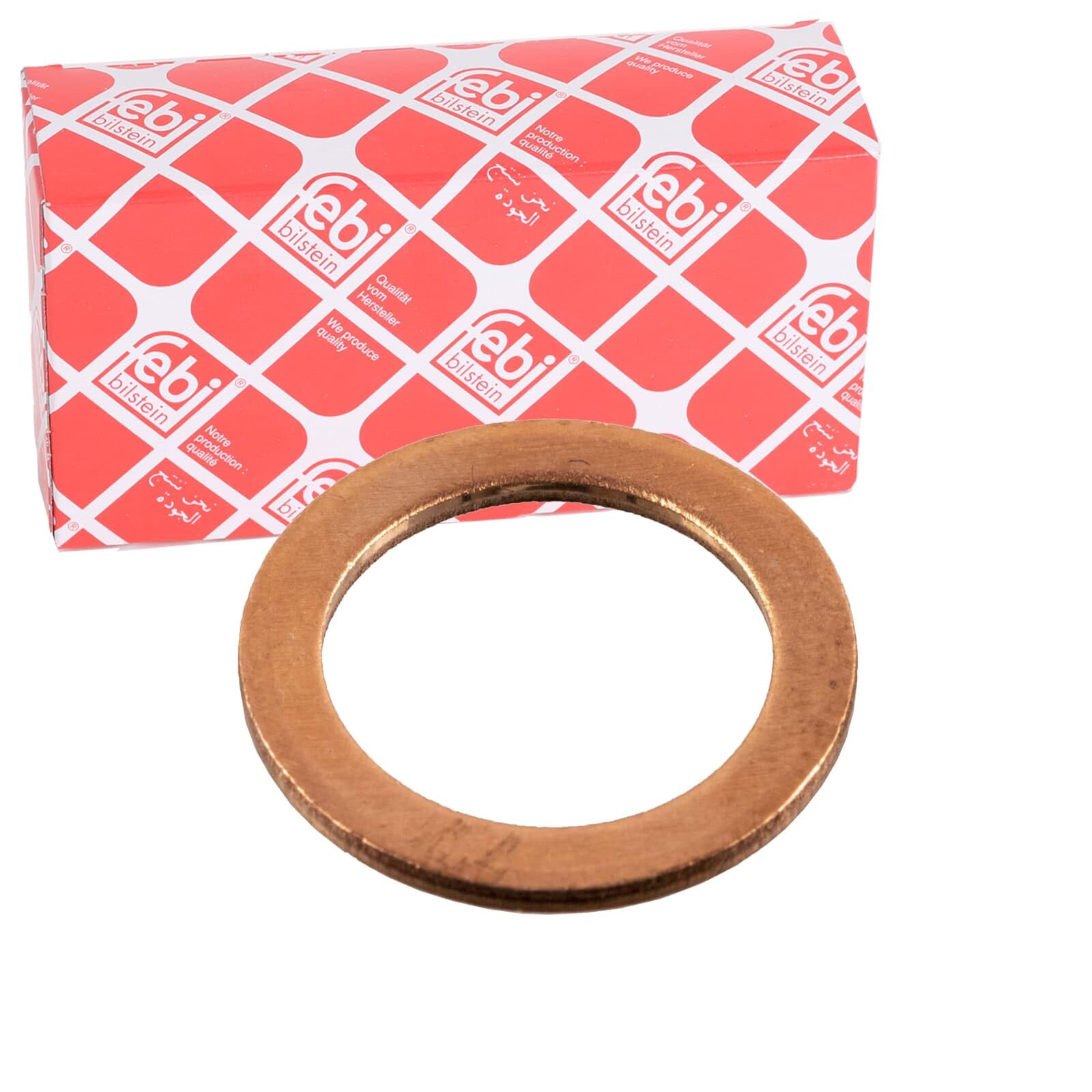 febi bilstein 07215 Seal Ring for oil drain plug, pack of one
