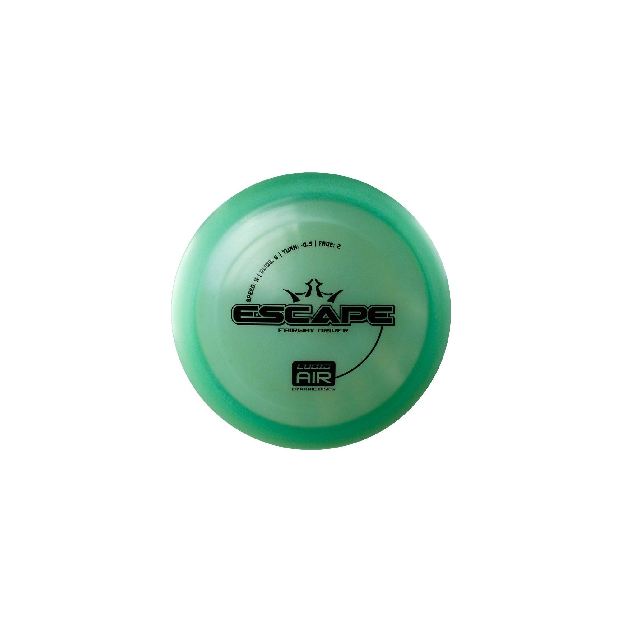Dynamic Discs Escape Lucid Air Golf Disc: Fairway Driver Assorted Colors