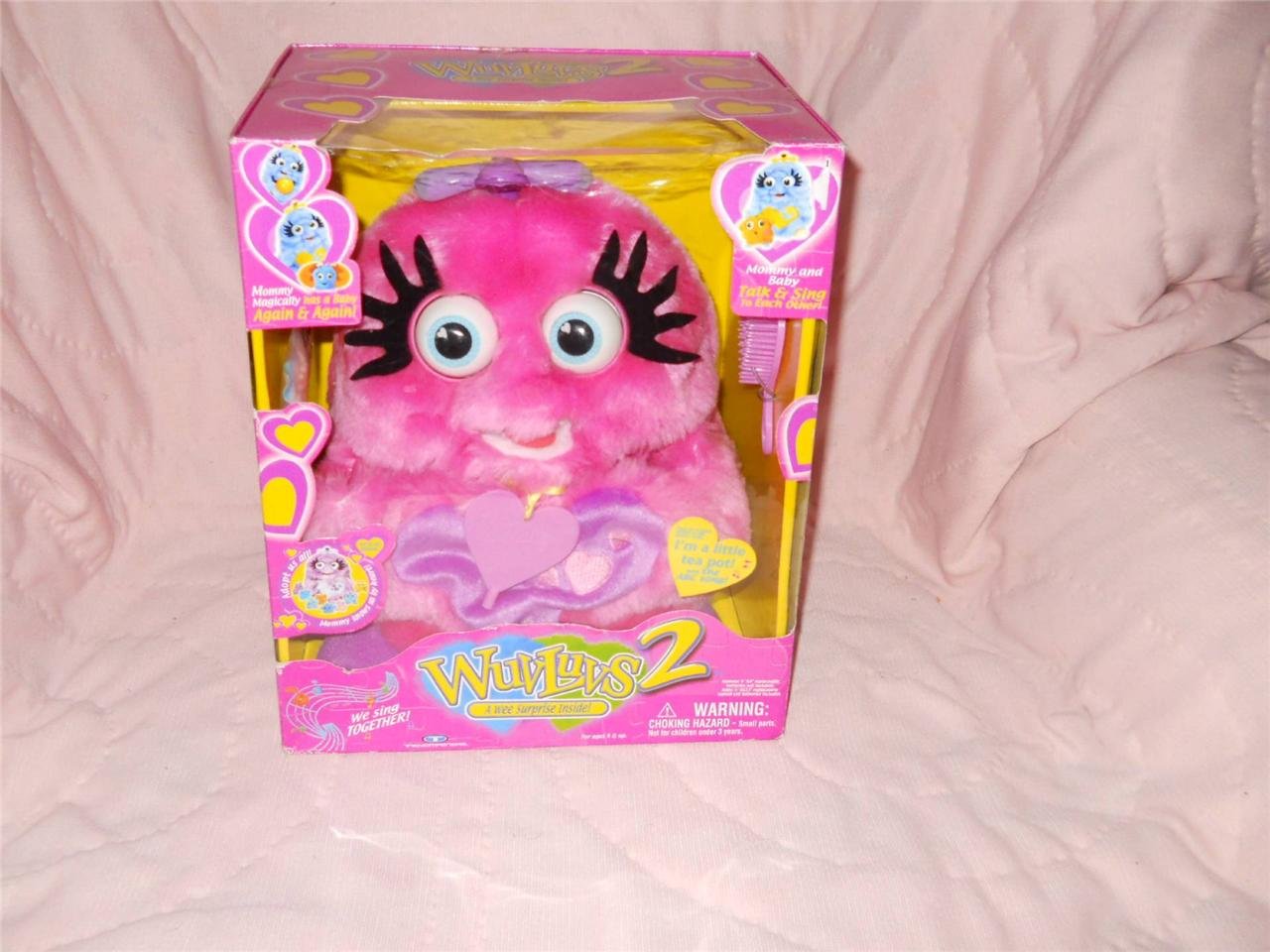 Buy WuvLuvs 2 Mommy and Baby Plush Stuffed Interactive Toy Wuv Luv  display picture 1