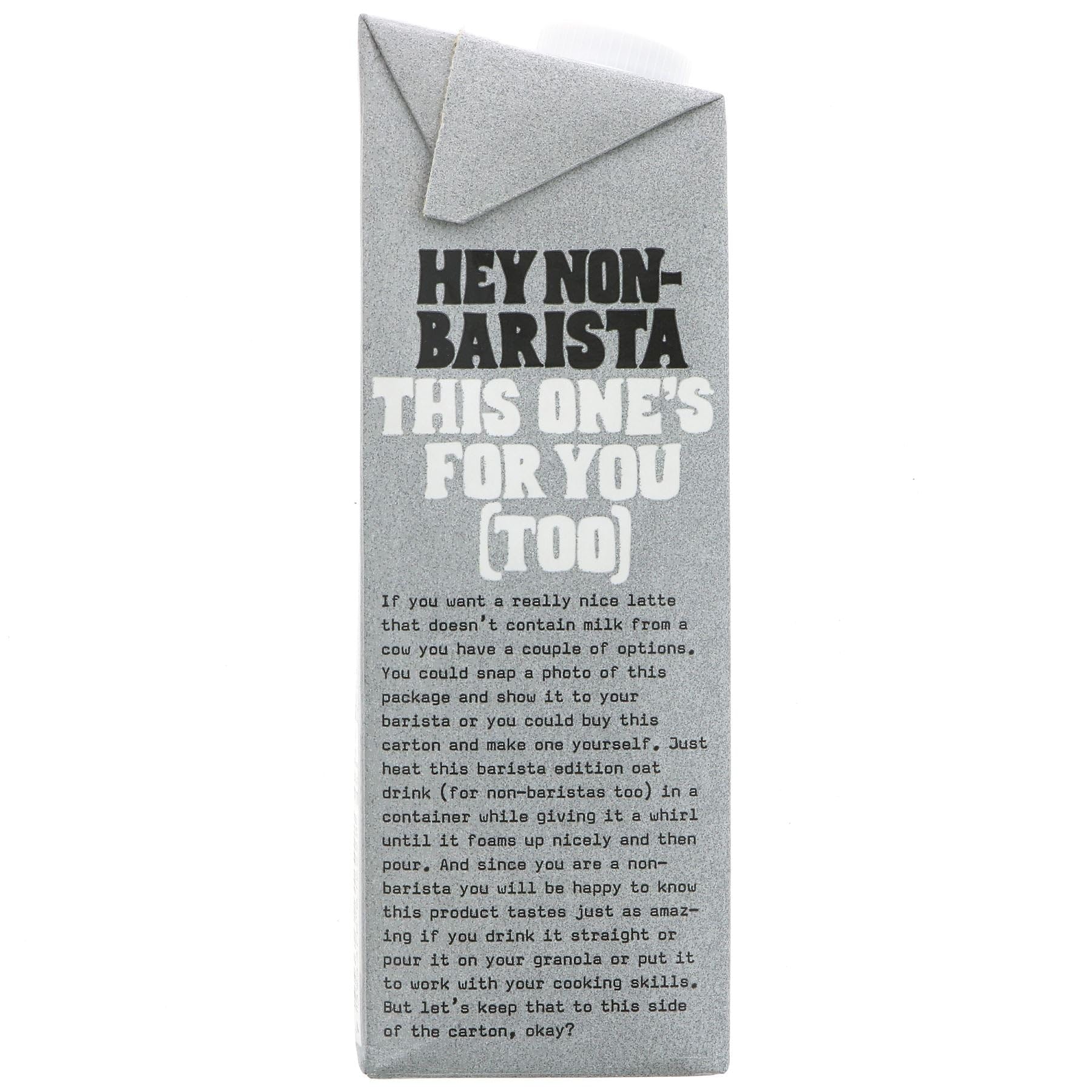 Oatly Barista Edition Oat Milk - Gluten Free, Dairy Free, Non GMO, Vegan, 32 oz (Pack of 6) Product Image 3