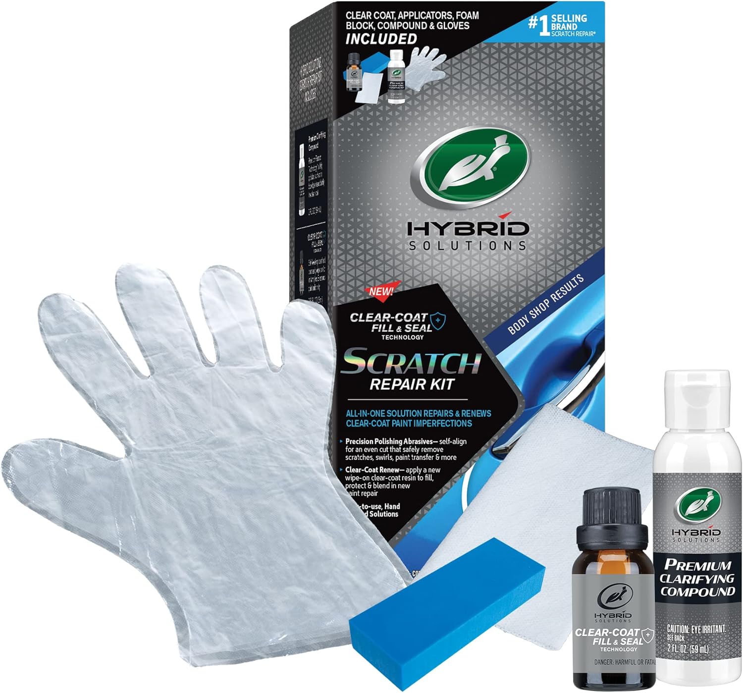 Turtle Wax 53836 Hybrid Solutions Scratch Repair Kit, Car