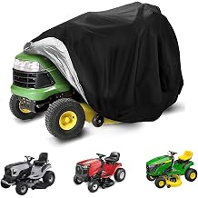 Riding Lawn Mower Cover for Kubota G261 2019 - 2026, 420D Heavy Duty Waterproof, UV Resistant, Windproof Drawstring, Fits Zero Turn & Lawn Tractor, Outdoor Protection,Riding Lawn Mower