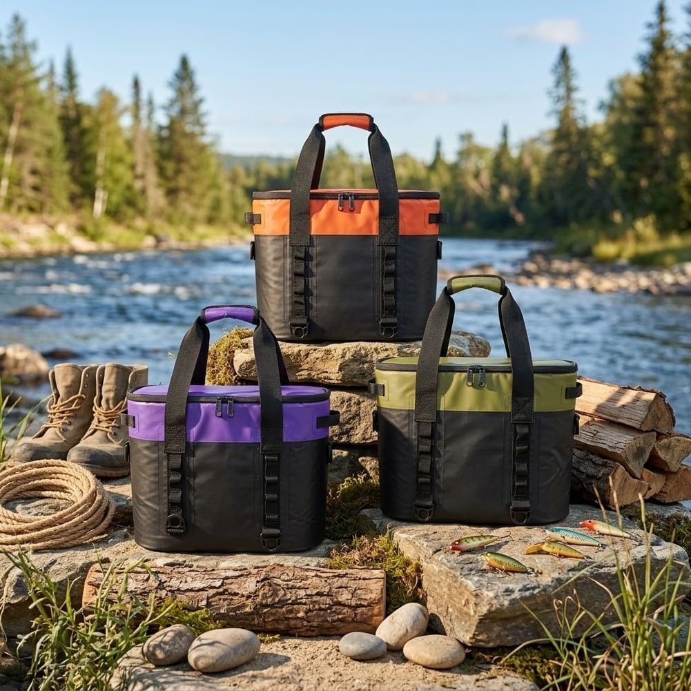 Nevera Portátil Pesca 35L Aislamiento 20mm