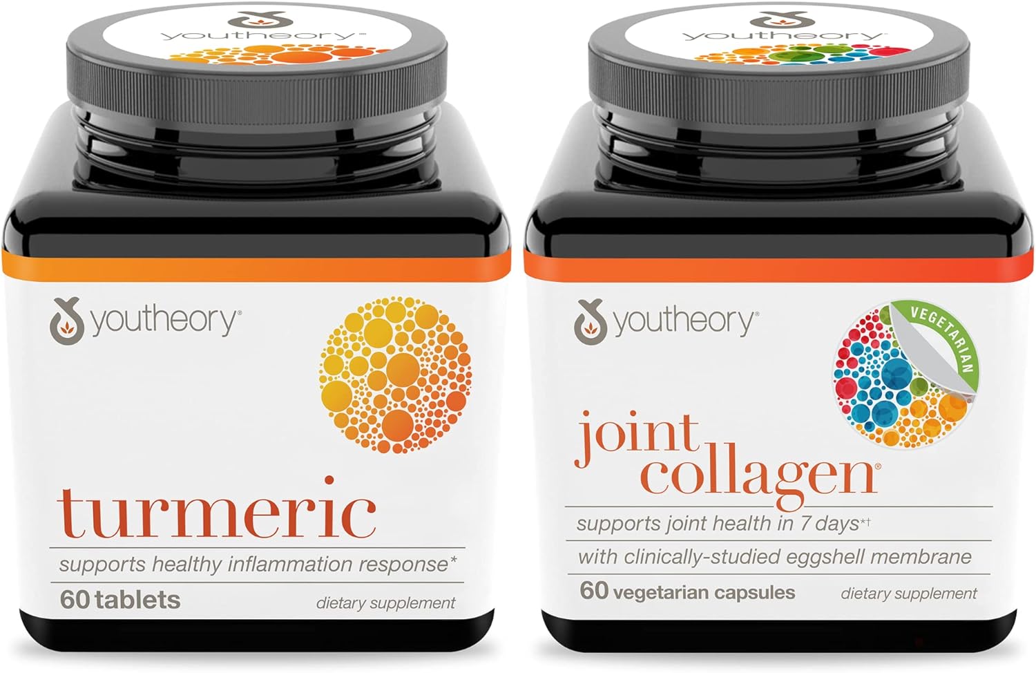 Youtheory Suplemento de curcumina de cúrcuma con pimienta negra