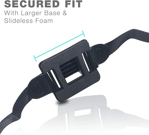 Miniatura 4 de Night Provision - Soporte para casco de bicicleta para luces LED de bicicleta Cree Gemini, Magicshine, Stupidbright SB1, SB1600, SB2600, SB3000,