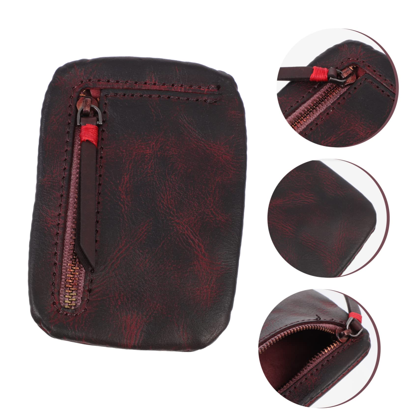 UKCOCO 3pezzi Borsa Organizer Per Cavi Usb e Auricolari Custodia Multiuso Vegetale Per Cavi Di Ricarica Chiavi e Schede Di Memoria Borsa Portatile Per Disk e Accessori Elettronici Scuro