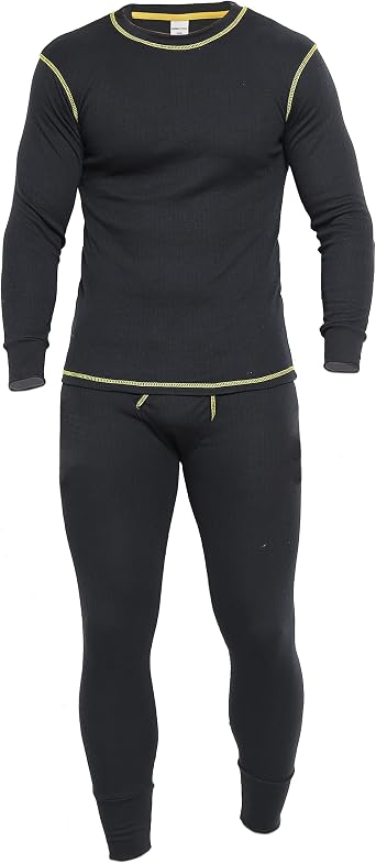 Heatwave Pro Work Mens Thermal Set Baselayer Long Sleeve Top & Long Johns Pants Sets Warm Underwear Trousers S M L XL XXL Winter Thermals