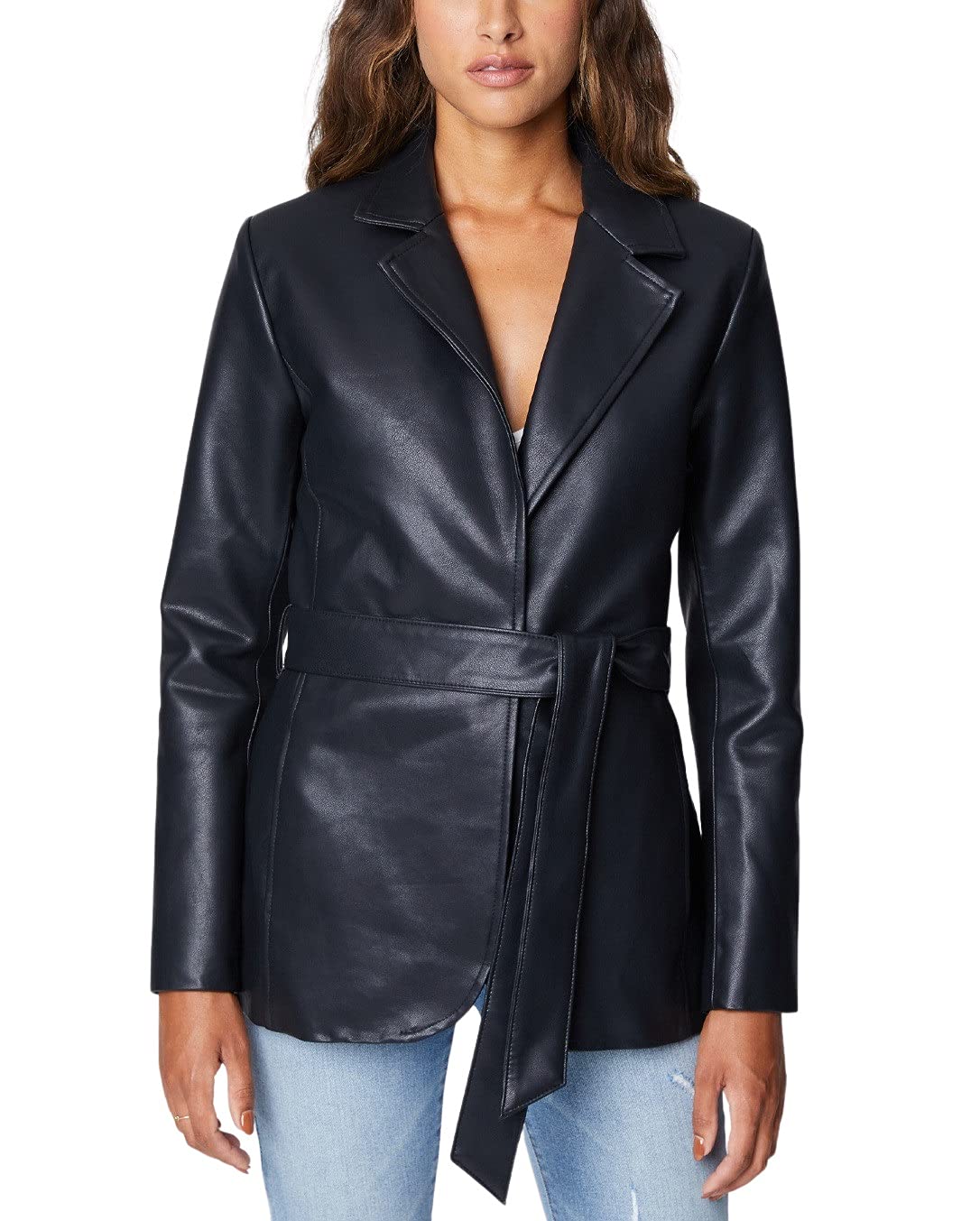 BLANKNYC Womens Luxury Clothing Oversized Blazzer with Pockets Comfortable Stylish Coat