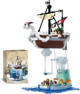 Pirate Ship Building Block Set for Adults 538 PCS Anime Model