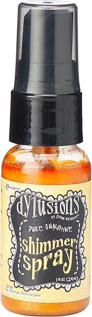 Ranger Dylusions Shimmer Pure Sunshine Spray, Synthetic Material, Yellow, 9.8 x 2.9 x 2.9 cm