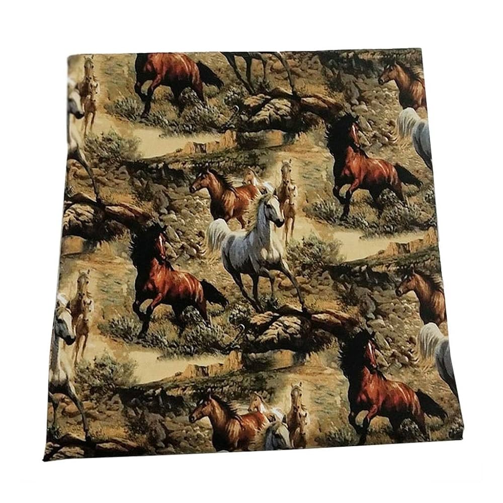 イラン　サシャバン　馬背飾り布 Amazon | Bu 105cm走行馬プリント生地、コットン生地馬プリント