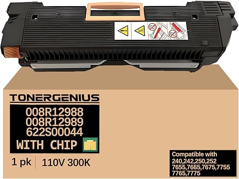 Fuser Unit 008R12988 008R12989 622S00044 Compatible with Xerox DocuColor 240,242,250,252 WorkCentre 7655,7665,7675,7755,7765,7775 Fuser Unit Kit110V 300K