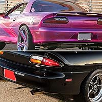 Vista 9 de Para Chevy Camaro 1993 1994 1995 1996 1997 1998 1999 2000 2001 2002 Chevy Camaro Luz de marcador lateral trasera lente ahumada lámpara LED roja