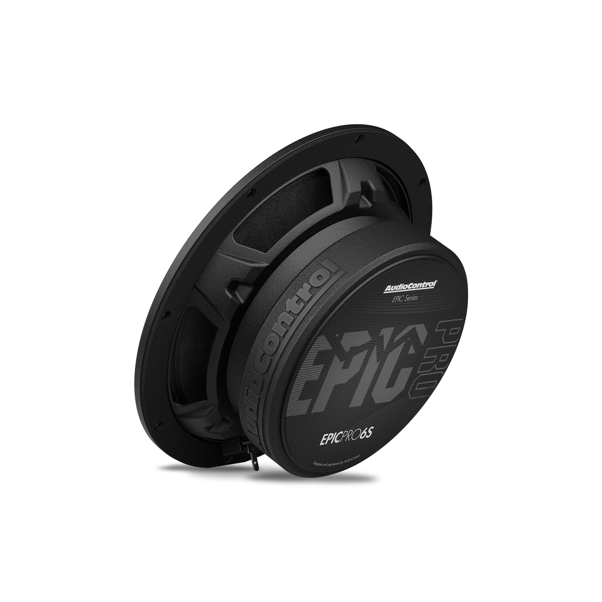 AudioControl EPICPRO6S Paire d'enceintes de Voiture de 16,5 cm de Haut de Gamme à Montage Peu Profond, 200 W RMS/300 W Max, 120-8000 Hz