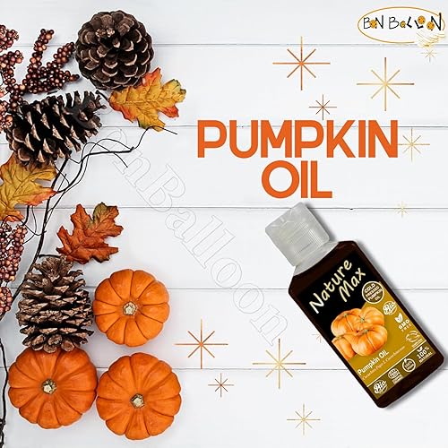 Miniatura 3 de Nature Max - Aceite esencial de grano de calabaza, aceites esenciales naturales sin diluir puro para el cuidado del cabello y la piel, prensado en