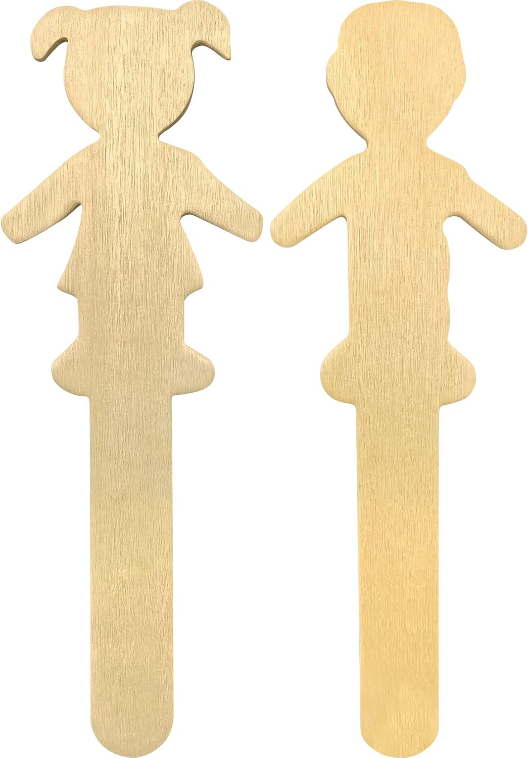 Teacher Created Resources STEM Basics: People-Shaped Craft Sticks - 50 Count