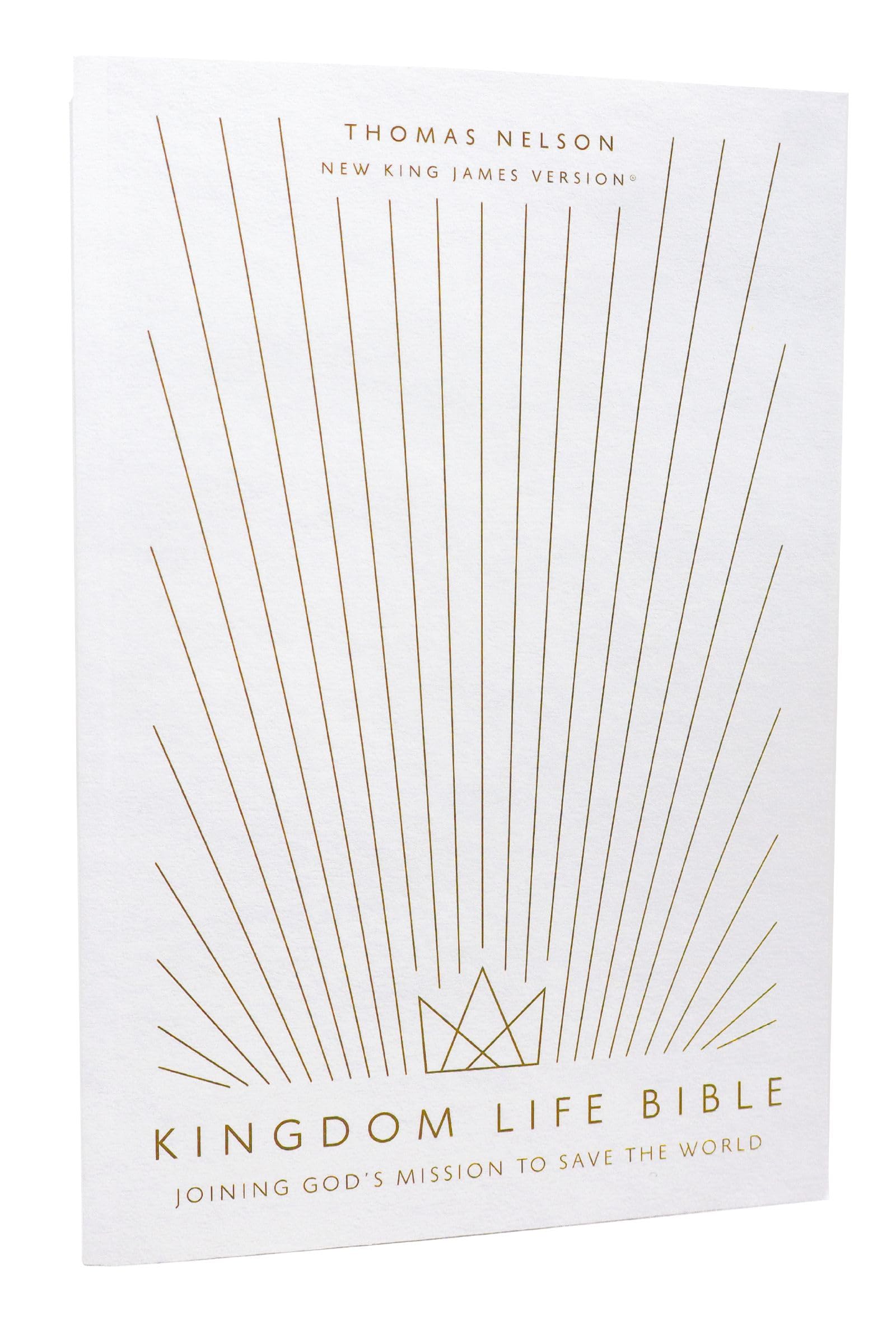 Kingdom Life Bible: Joining God's Mission to Save the World (NKJV, Softcover, Red Letter, Comfort Print): New King James Version Kingdom Life Bible ... Notes, Cross References, Topical Index