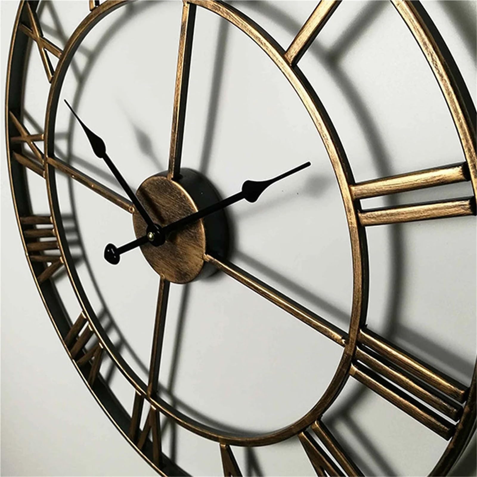 Horloges murales de Maison Jardin d'aiguille Chiffres en métal pour Extérieur, Jardin, Balcon