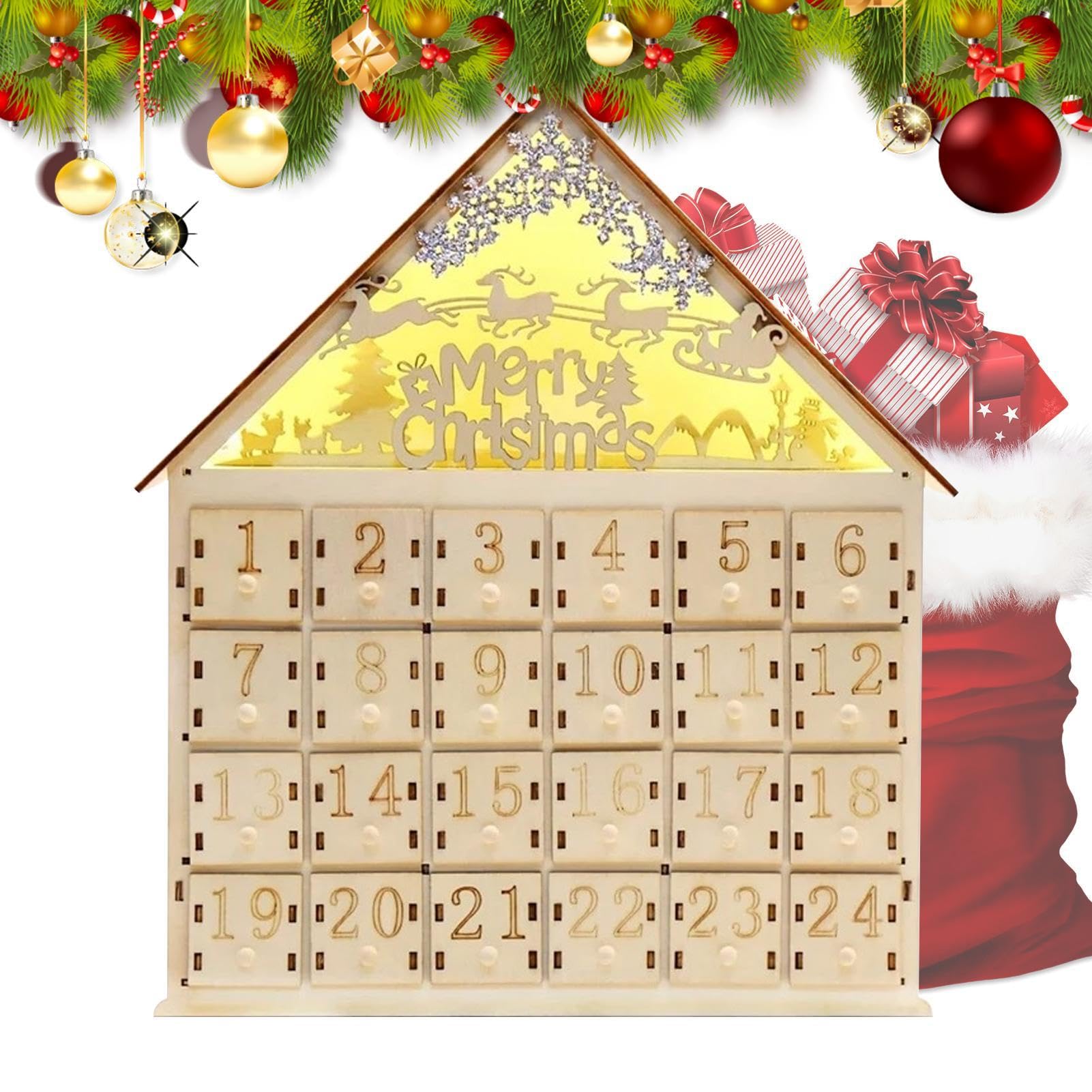 Adventskalender-Box, Weihnachtskalender-Countdown | 24-Tage
