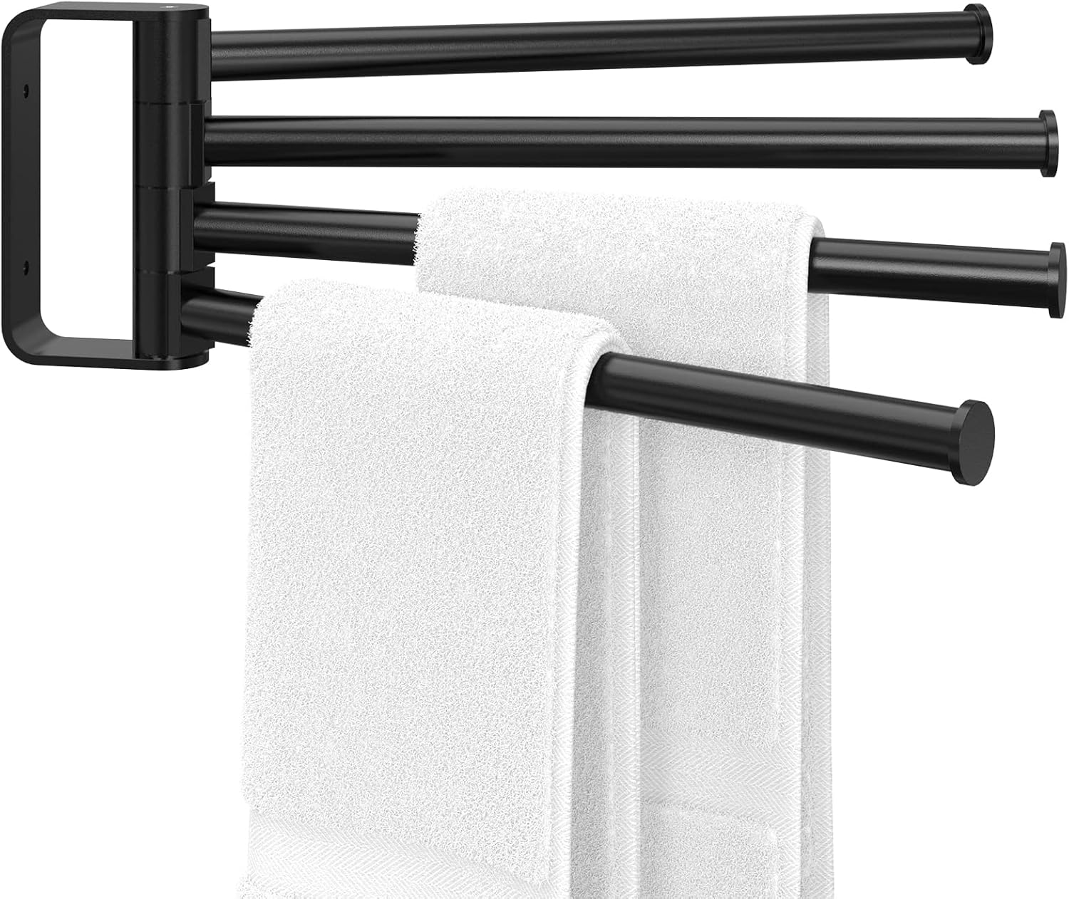 AmoVee Swing Arm Towel Bar for Bathroom and Kitchen， Space