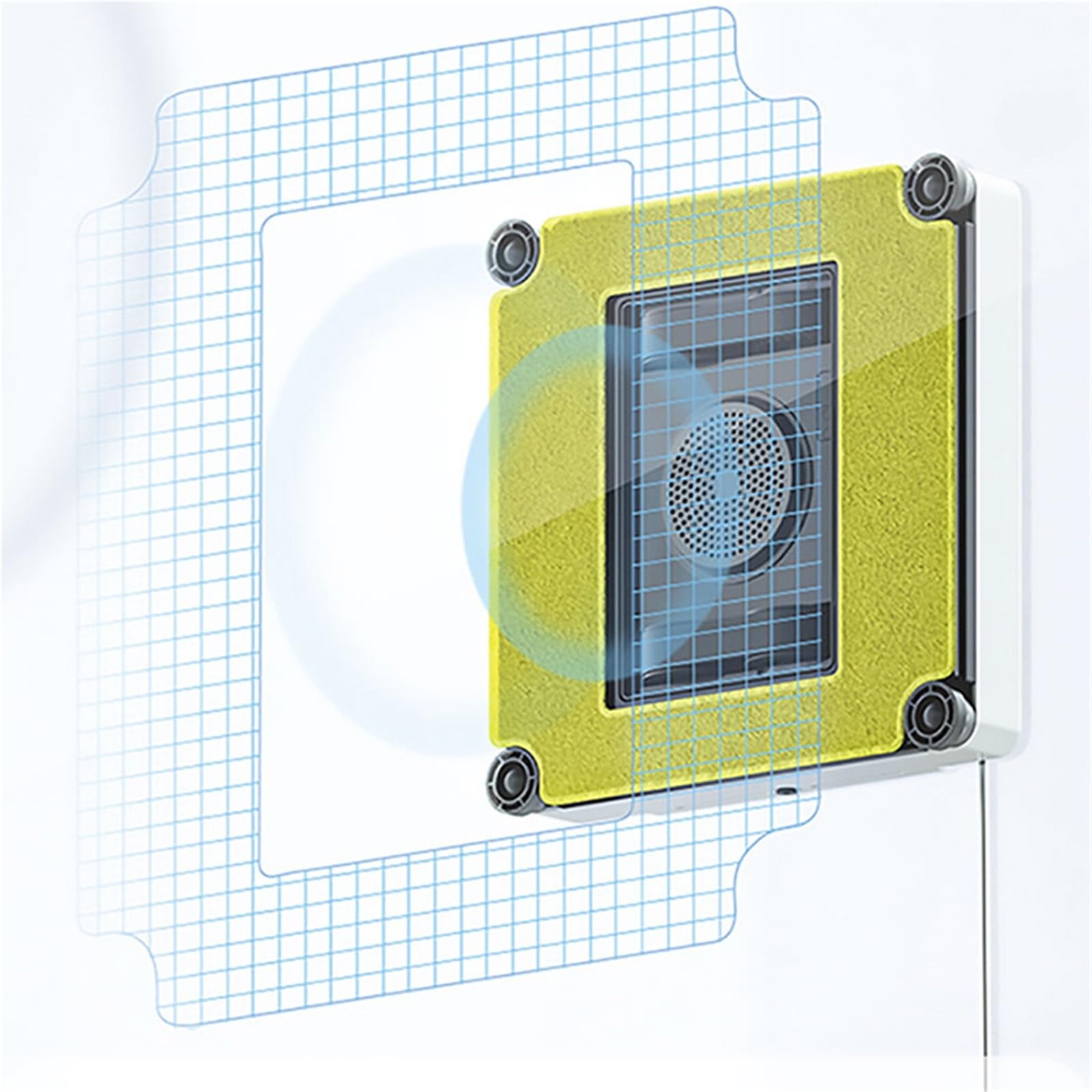 Salviette For Robot Lavavetri, Panni Quadrati, Salviette For La Pulizia Delle Finestre, Compatibili Con Purerobo, Accessori Di Ricambio For Aspirapolvere WS3 WS8S WS3S(6pcs)