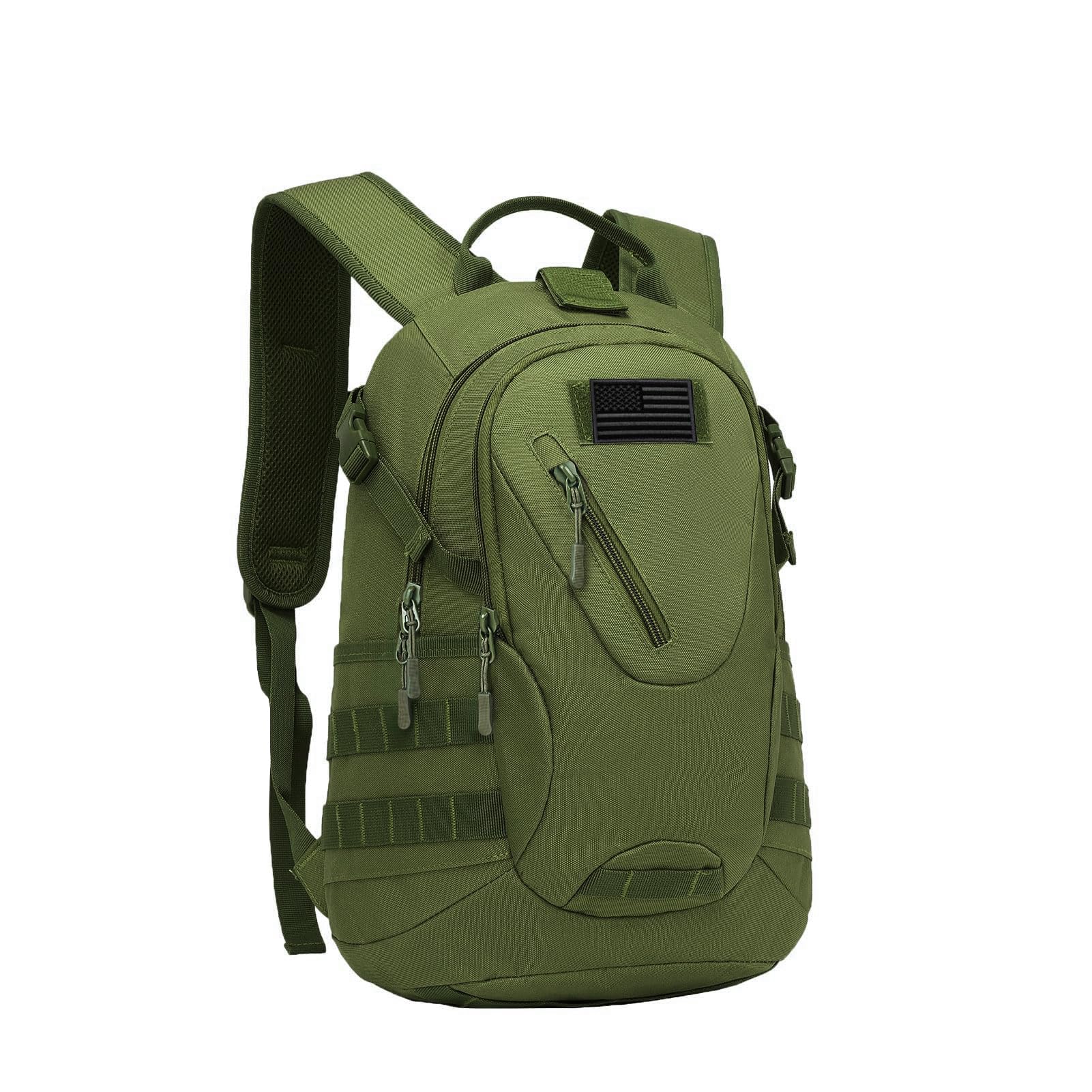 ArcEnCiel 15L Motorcycle Backpack Tactical Bag Rucksacks for Outdoor Camping Trekking Hunting with Patch-image-27