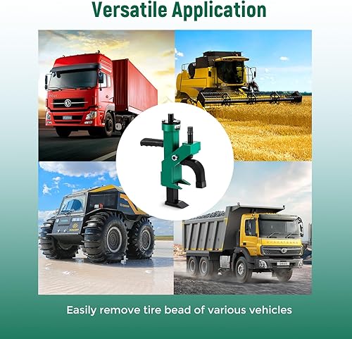 Miniatura 6 de Antstone Herramienta de reparación manual de neumáticos con almohadilla de goma, martillo ajustable, cambiador de neumáticos para ATV, UTV, camión,