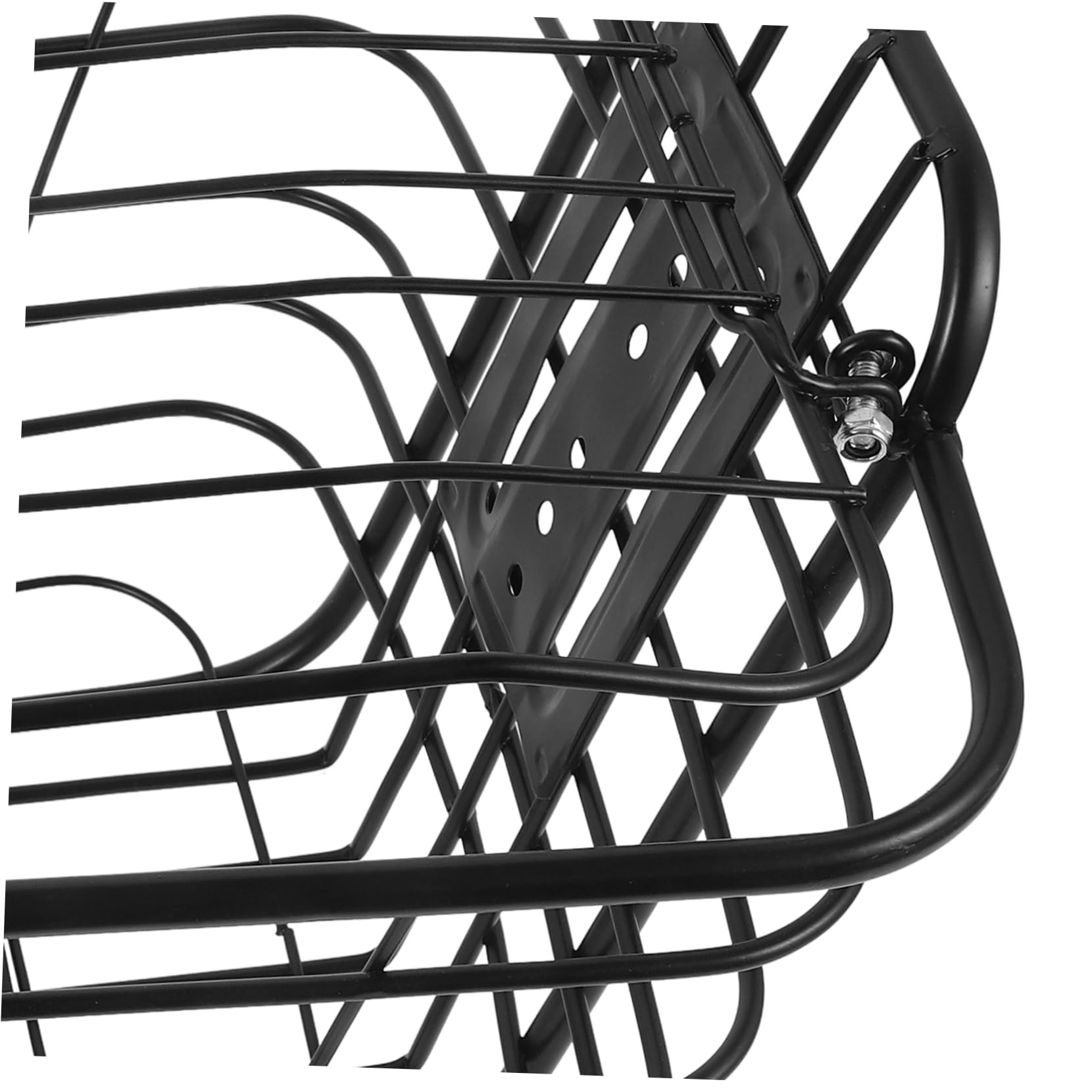 SUPVOX Cesta De Almacenamiento para Patinete Eléctrico Cesta Metálica Tapa para Ciclismo Accesorio De Almacenamiento para Adultos De Alambre para Ciclismo