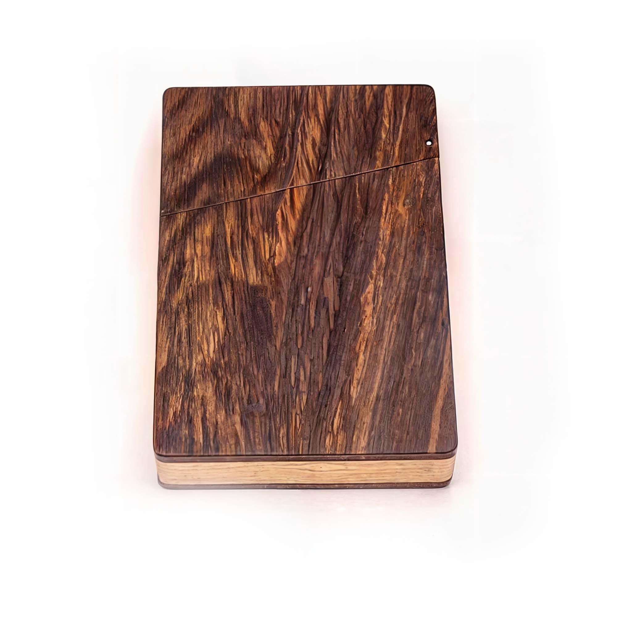 ZYNTIX Wooden Card Holder Wallet for Man - Elegant Wallet for Men, Slim Card Holder with Natural Finish, Handmade RFID Blocking Design, Compact & Stylish Accessory for Everyday Use 1