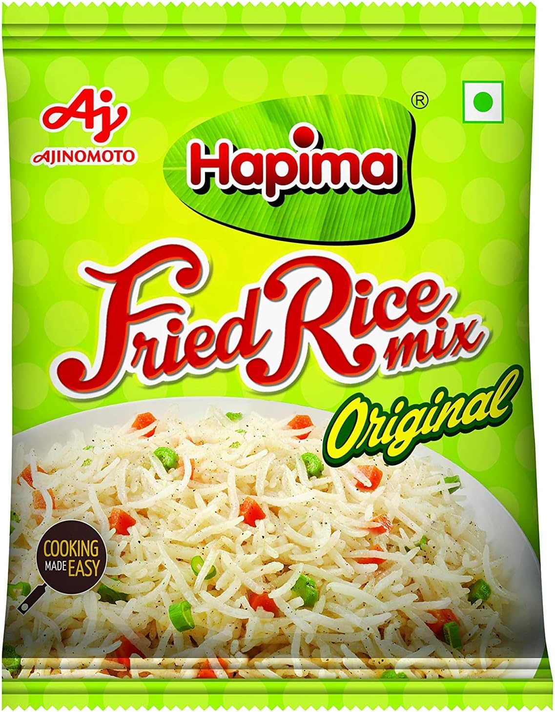 Hapima Fried Rice Mix Original , 185g (Pack of 10*18.5Gr)