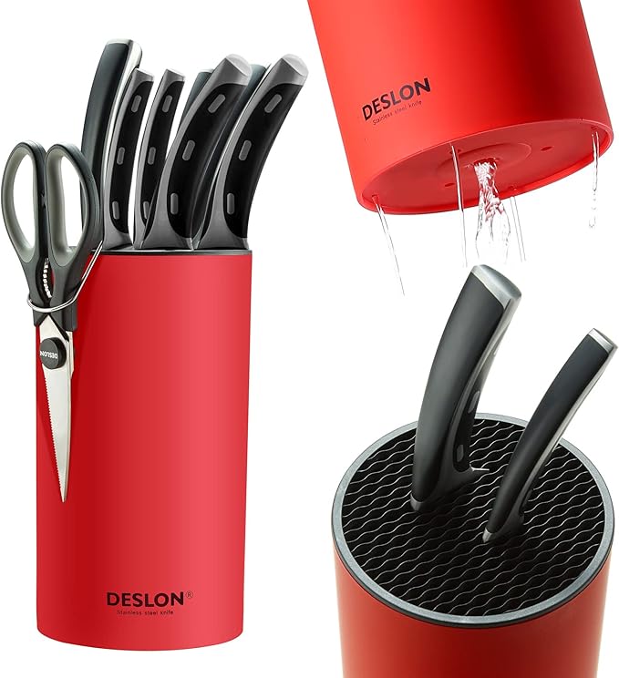 DESLON Knife Blocks, Knife Holder without Knives, Empty