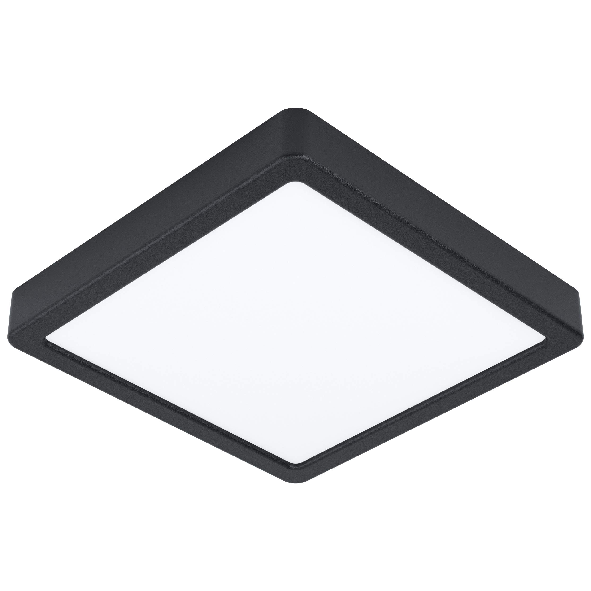 Loops Wall / Ceiling 210Mm Square Surface Mounted 16.5W Led 3000K Light/Black