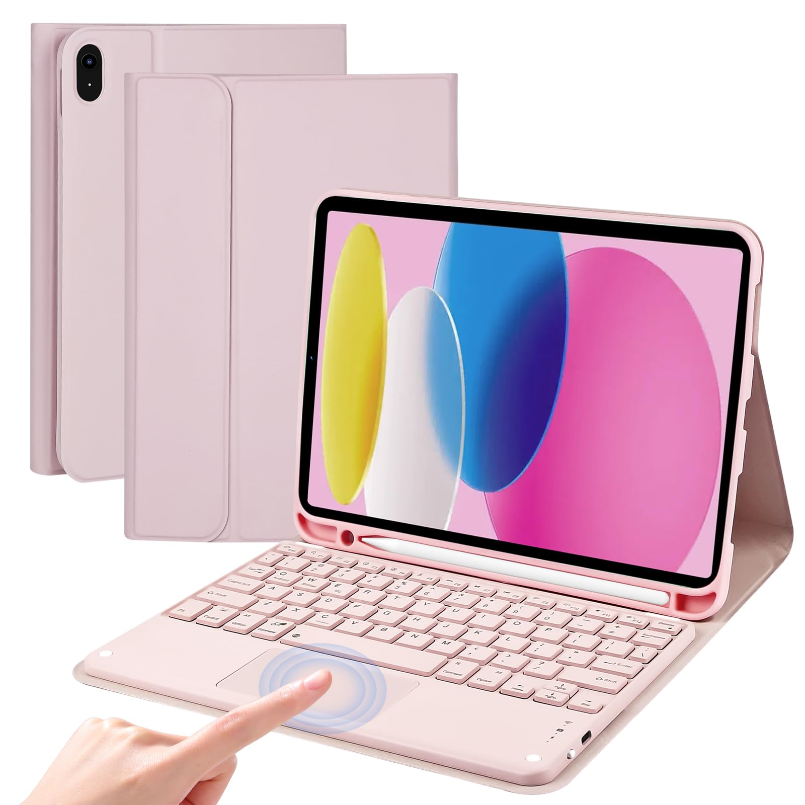 Amazon.co.jp: WthGrop キーボードケース タッチパッド付き iPad (A16