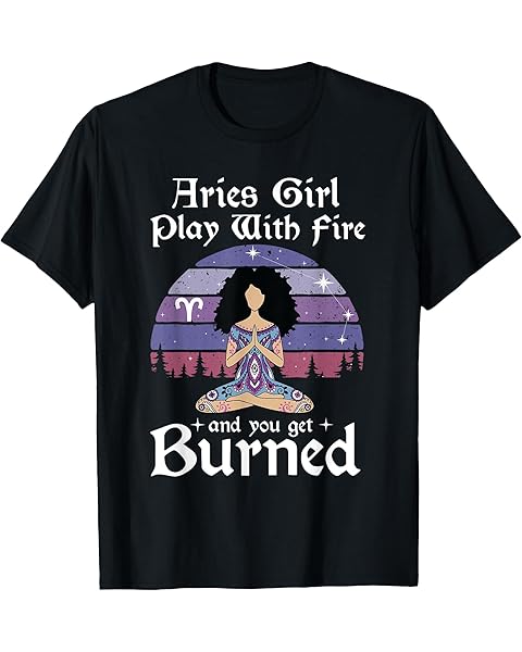 Aries Girl - Astrology Zodiac Sign Horoscope T-Shirt