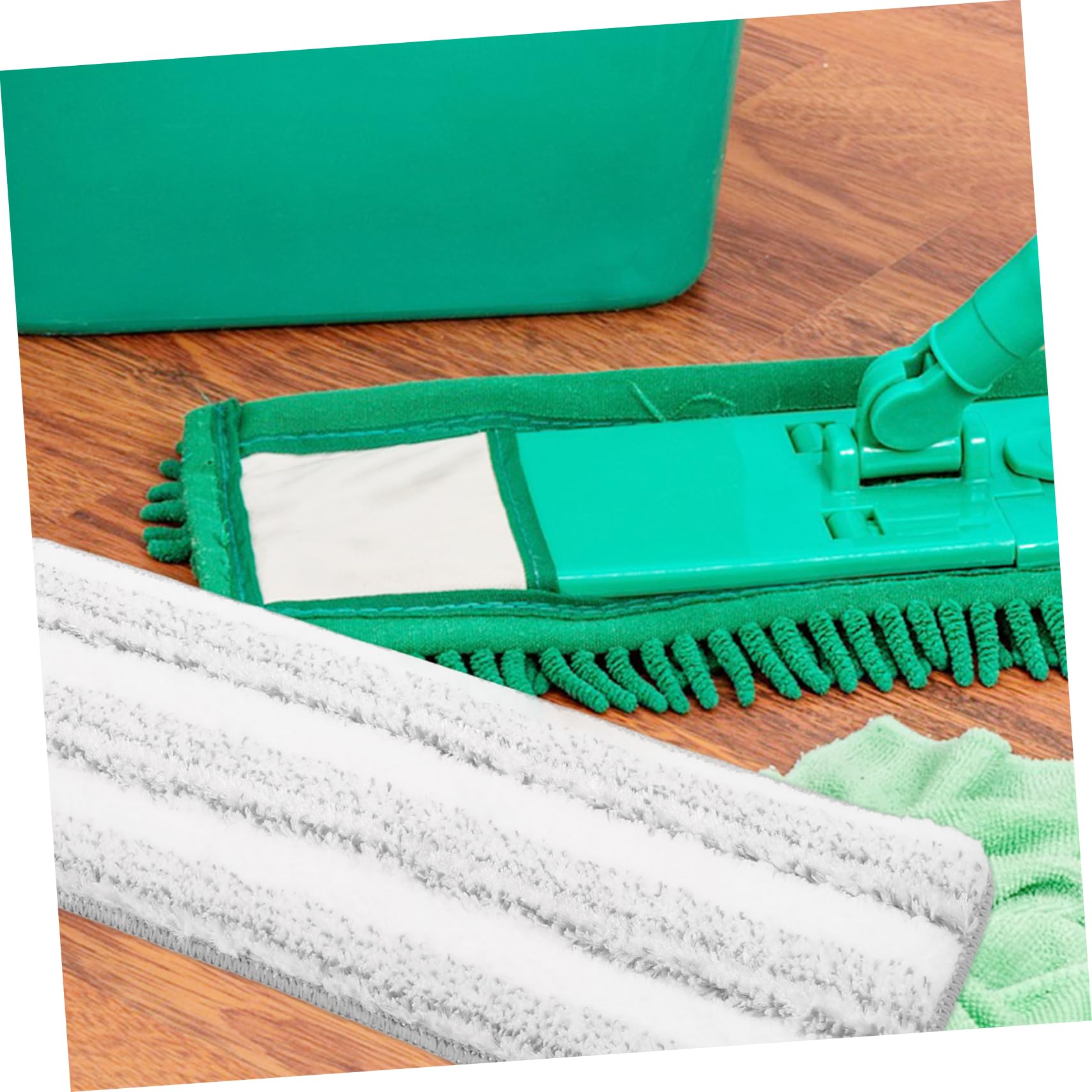 Baluue 9pezzi Mop Refills Ricambi per Mop Microfibra Pad Sostitutivi Riutilizzabili per Pulizia di Pavimenti Piastrelle e Marmo Facili da Lavare e Resistenti