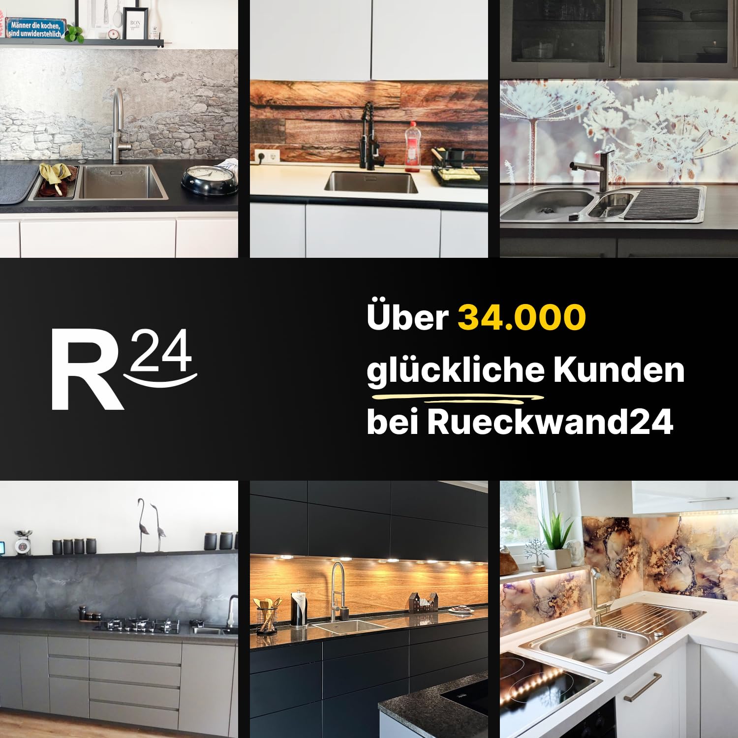 Spritzschutz Küchenrückwand Alu Matt 80 x 50 x 0,3 cm Friedlicher Ausblick an der Ostseeküste Küchenwand, Küchenwand Wandschutz, Herd Spritzschutz, Rückwand Küche - RUECKWAND24