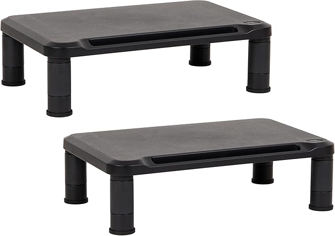 Soporte ajustable para monitor Mind Reader, negro, 2 unidades miniatura 7