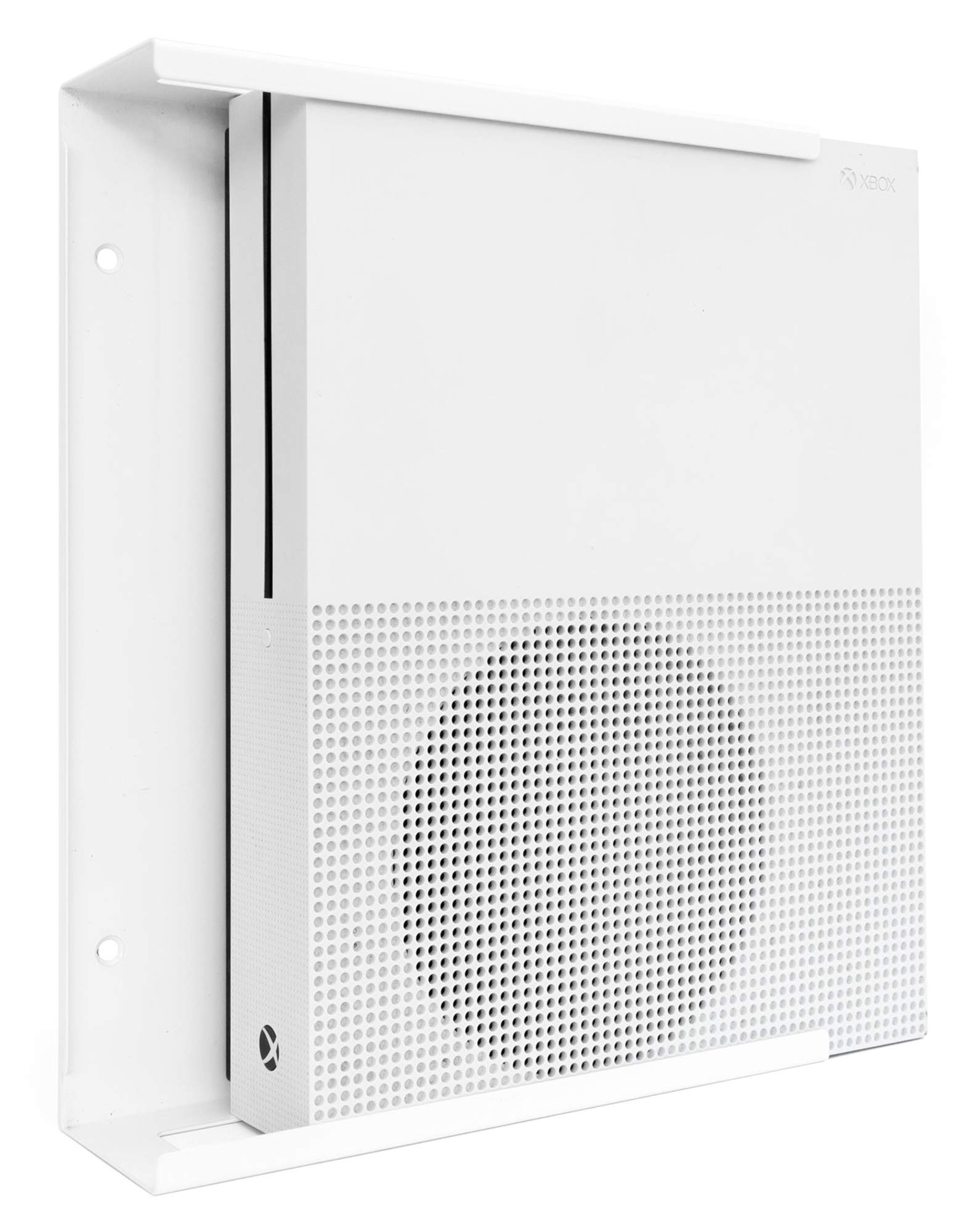 Dynas Xbox One S & Xbox One Digital - Wall Mount (White) - Fittings Included - Made In The UK