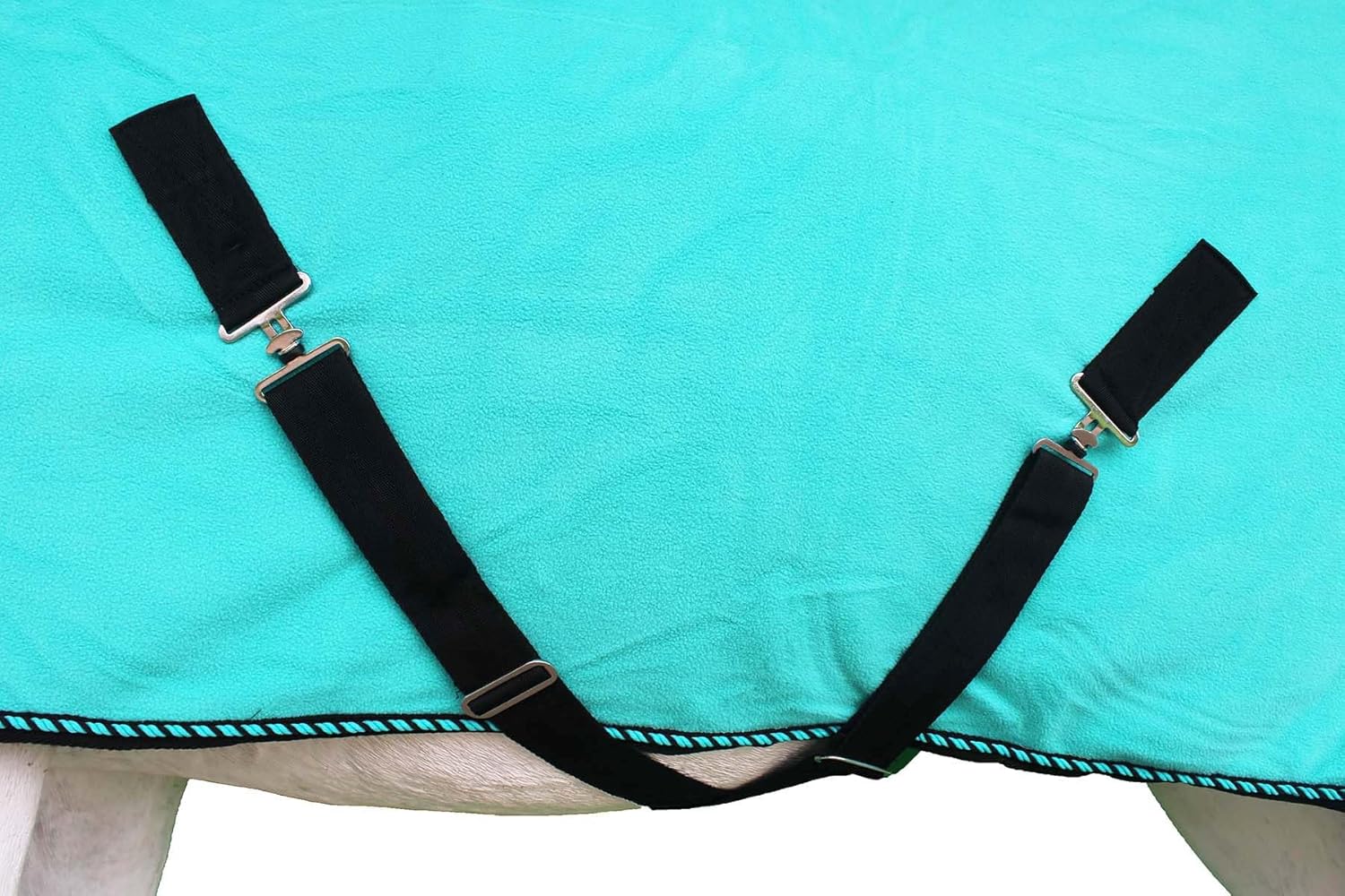 Challenger Horse Soft Fleece Cooler Contoured Exercise Blanket Liner Sheet Wicks 43MI02TR