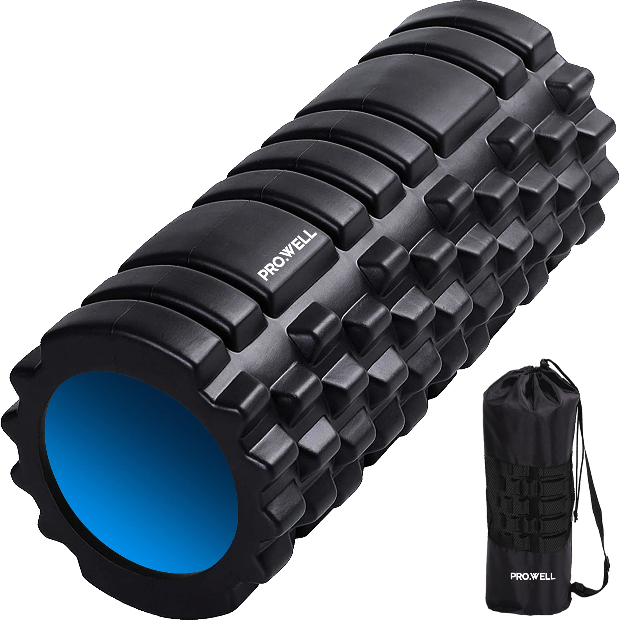 PRO.WELL Long Acupressure Foam Roller For Deep Tissue Muscle Massage Therapy Exercise Fitness and Pain Relief Equipment For Sore Muscle Pain - 101