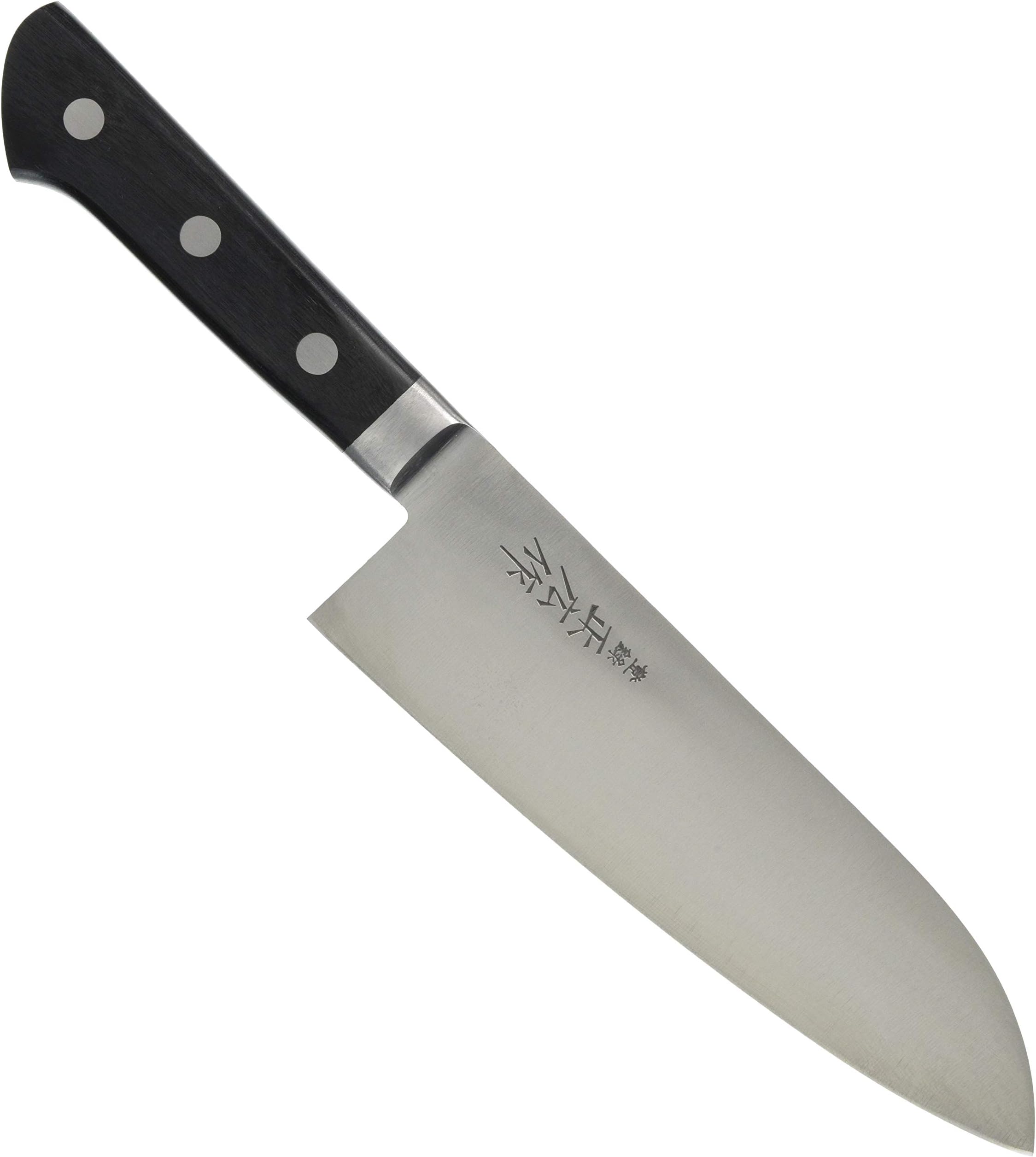 Masahiro Nihonkou(japanese Steel) Kuchiganetsuki Santoku Knife　175mm