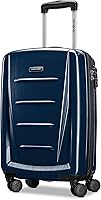 Vista 50 de Samsonite Winfield 2 Equipaje rígido con ruedas giratorias, Carbón vegetal, Grande de 28 pulgadas, a cuadros